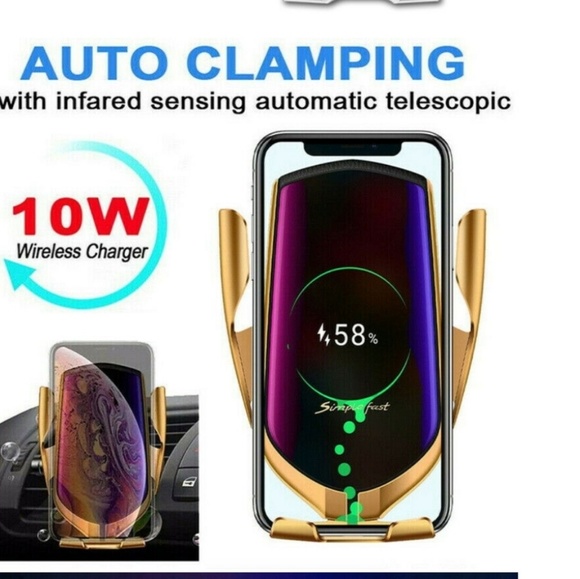 Automatic Clamping Smart IR Sensor Car Mount Phone - Picture 2 of 3